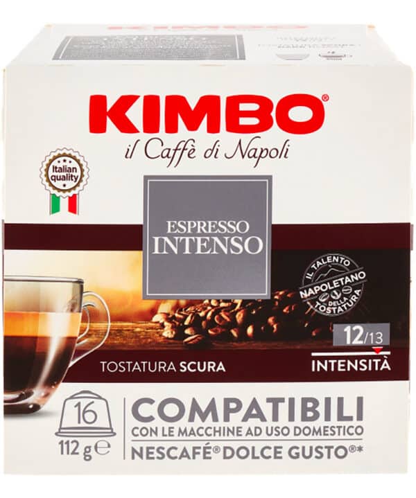 KIMBO DOLCE GUSTO INTENSE 16 CAPSULES X 7 GR Italia Verace